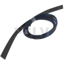 Q-HS-0010 Quantum Servo Braid 1m with 240mm Blk/Orange heat shrink OD7mm  